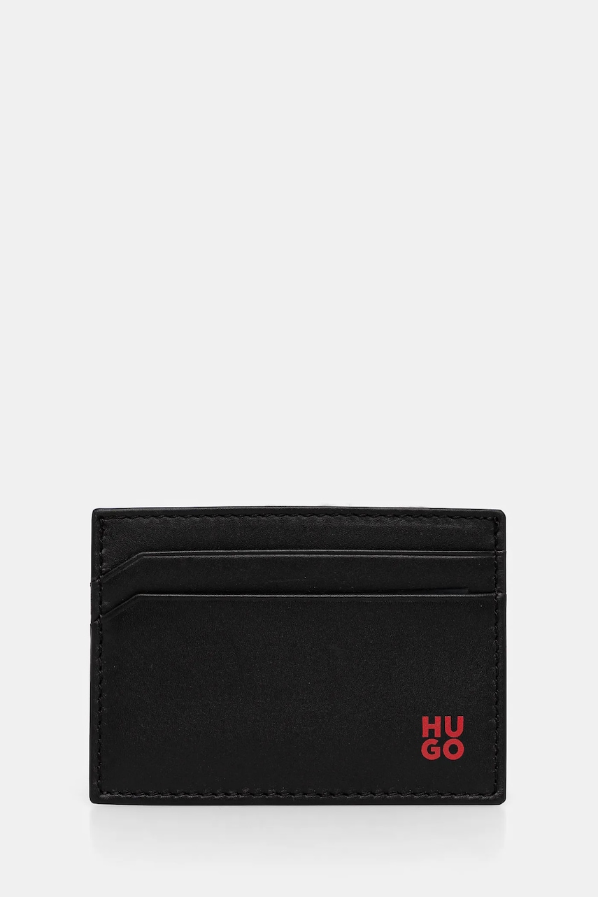HUGO  Kožené pouzdro na karty  Tibby_N_S Cardcase
