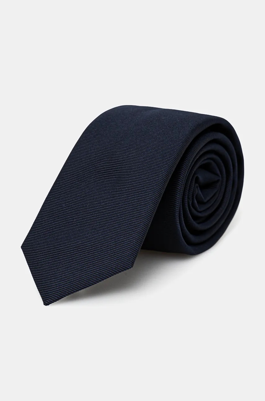 HUGO  Kravata s hedvábím  Tie 6 cm