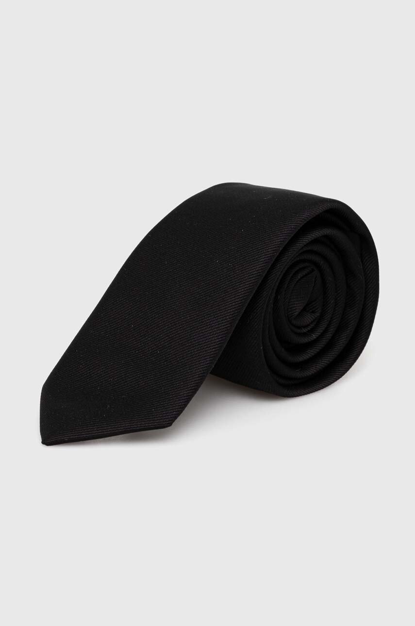 HUGO  Kravata  Tie 6 cm metal det.