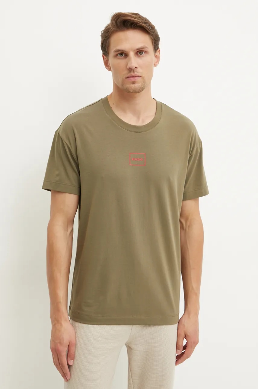HUGO  loungwear tričko pánské s bavlnou Laze T-Shirt