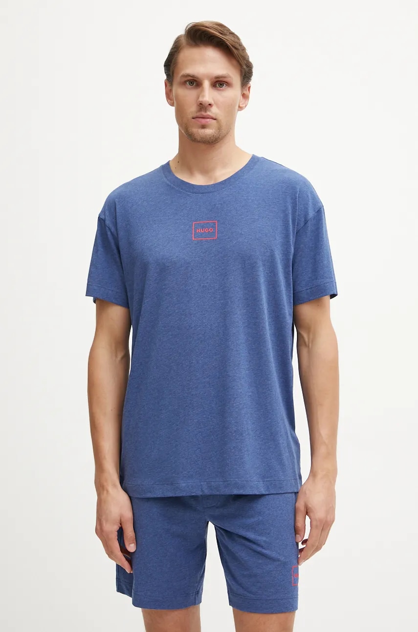 HUGO  loungwear tričko pánské s bavlnou Laze T-Shirt