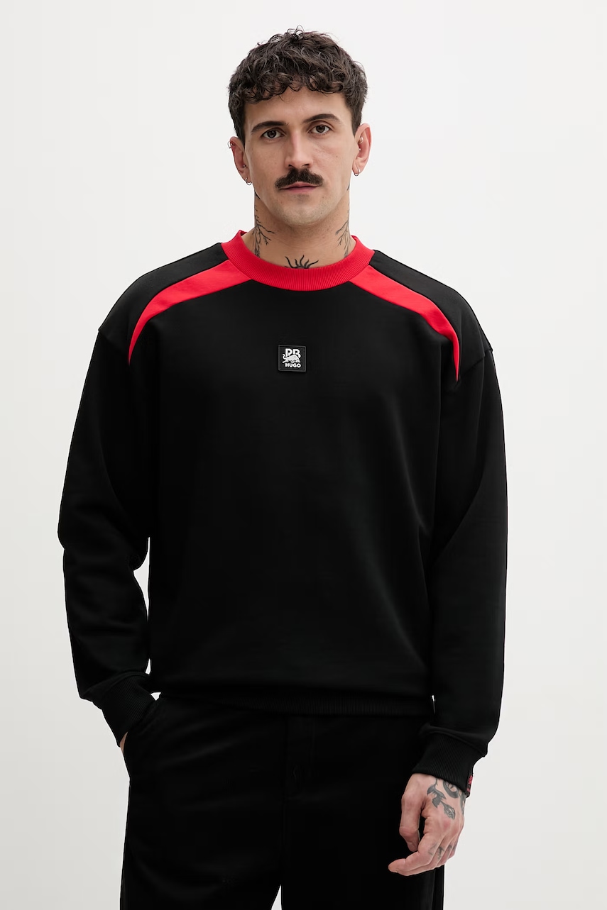 HUGO mikina pánská bavlněná Davalio_RB