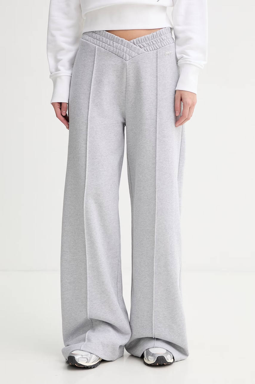 HUGO modré tepláky dámské bavlněné