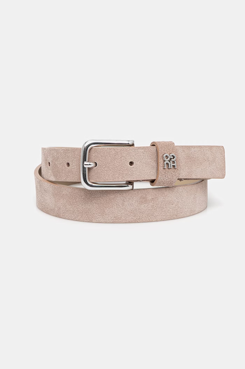 HUGO pásek dámský semišový Tina_HU-GO-Sd