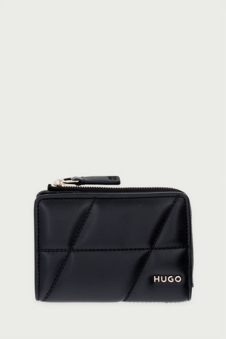 HUGO  Peněženka dámská z imitace kůže Yorih Q_SM Wallet