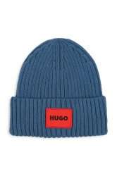 HUGO  pletená čepice dětská s bavlnou