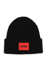 HUGO  pletená čepice dětská s bavlnou