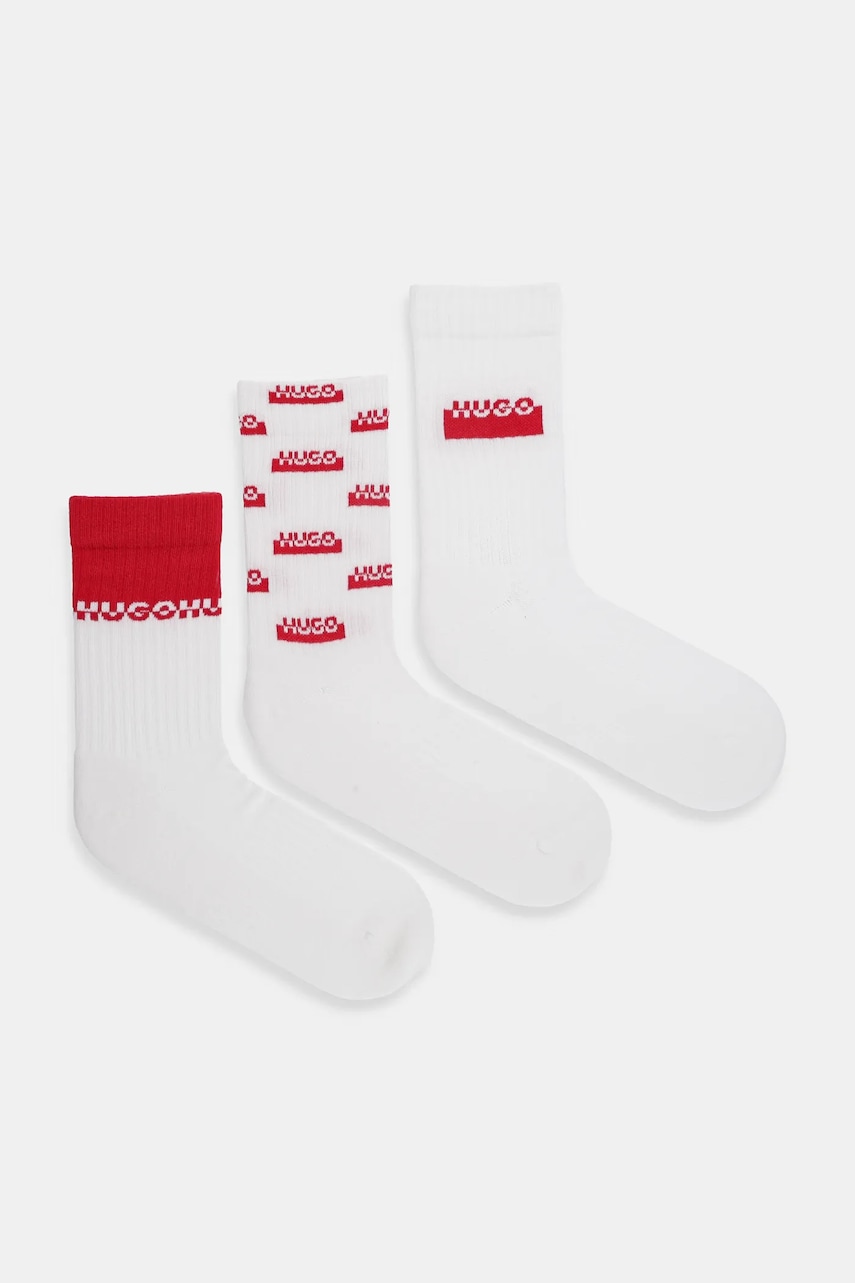 HUGO  Ponožky  3P QS SPLIT LOGO CC 3-pack