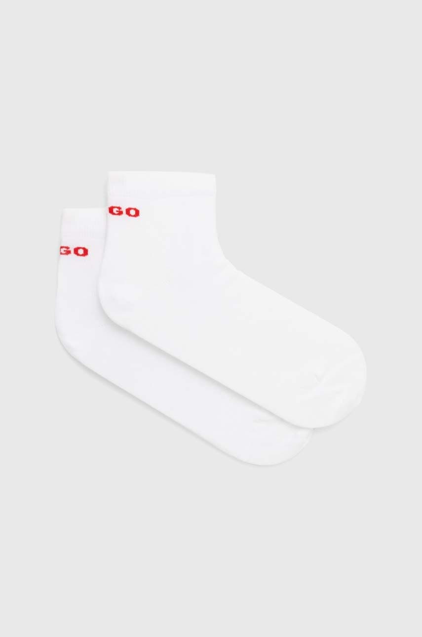 HUGO  ponožky pánské s bavlnou 2P SH LOGO CC 2-pack