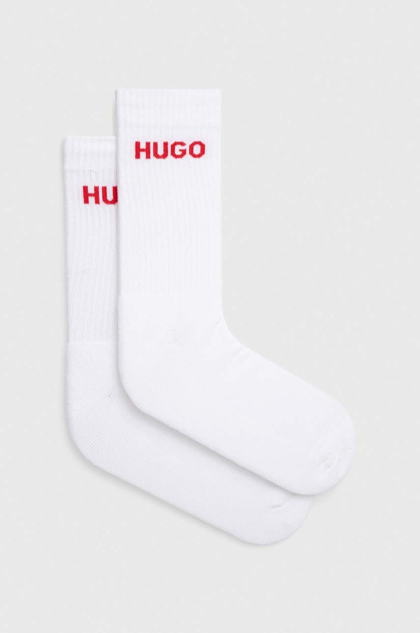 HUGO  ponožky pánské s bavlnou 6P QS RIB LOGO CC 6-pack