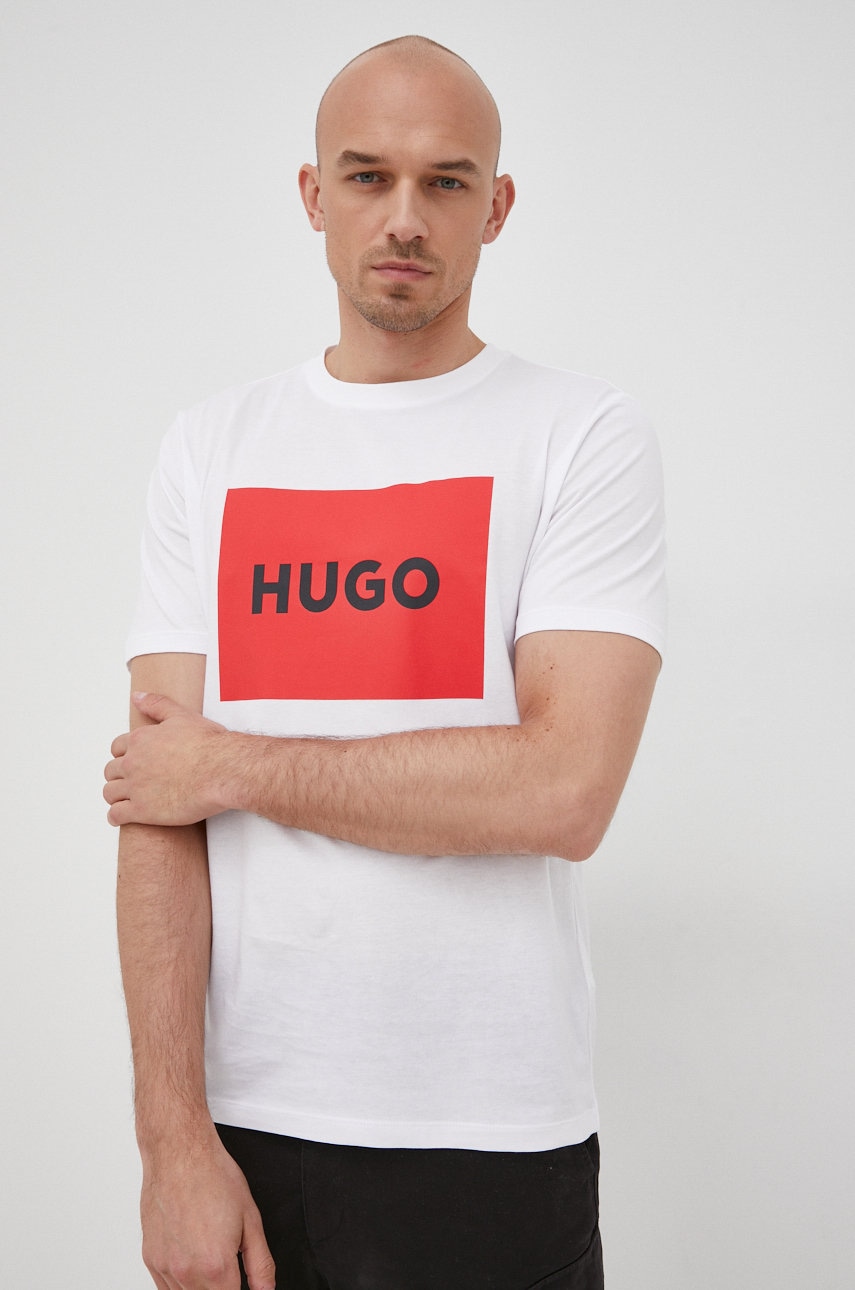 HUGO  tričko pánské bavlněné Dulive222