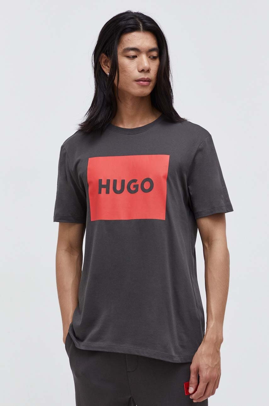 HUGO  tričko pánské bavlněné Dulive222