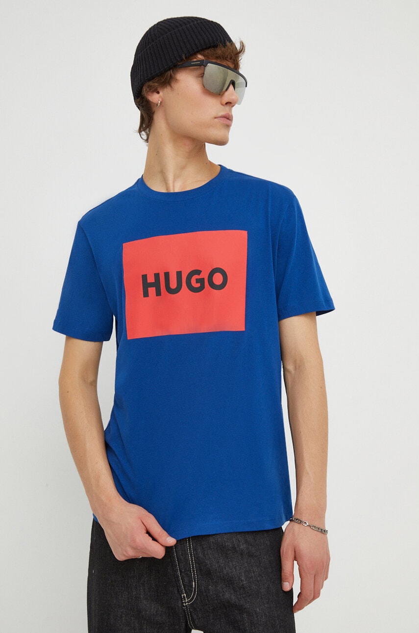 HUGO  tričko pánské bavlněné Dulive222