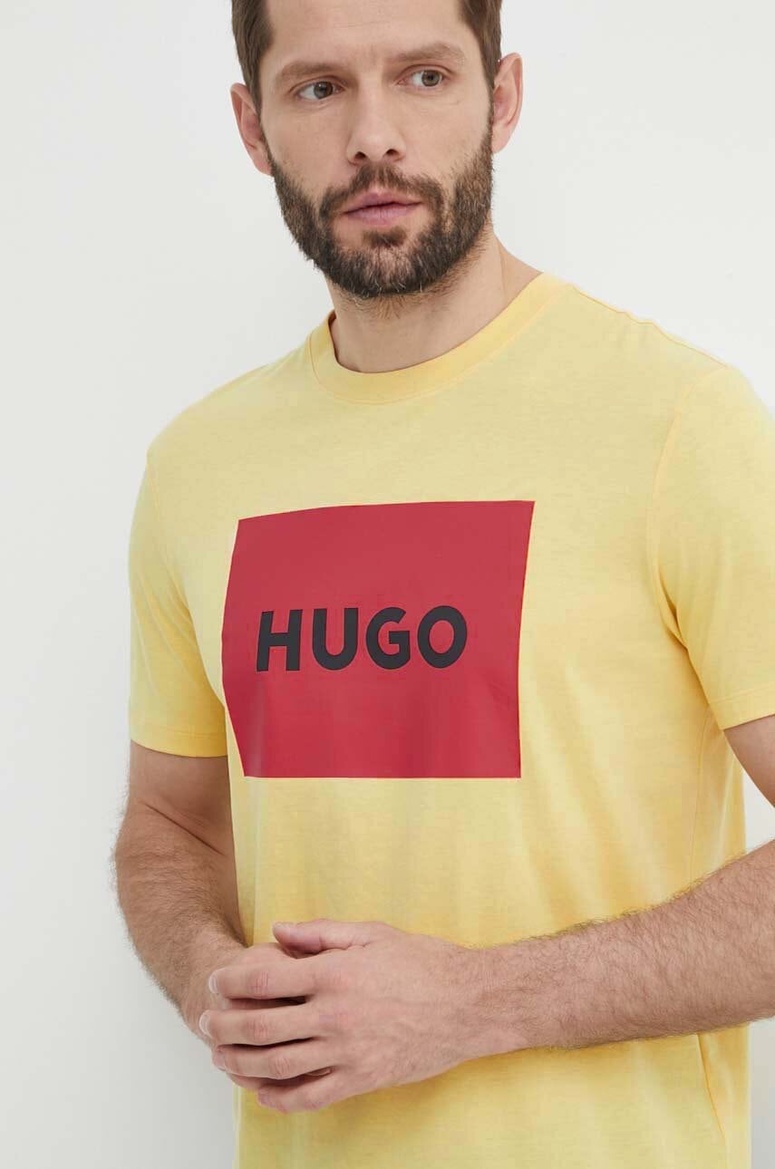 HUGO  tričko pánské bavlněné Dulive222