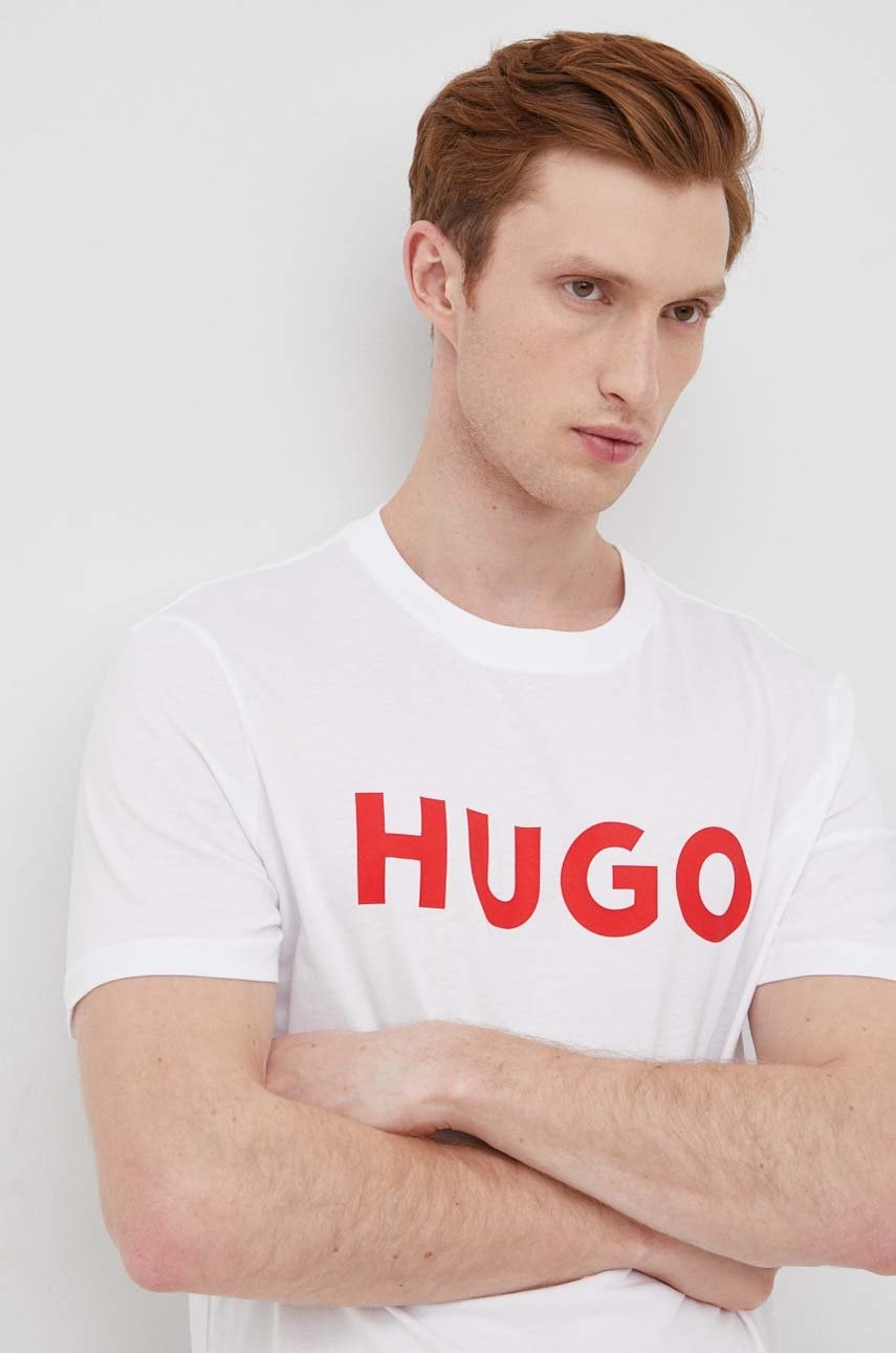 HUGO  tričko pánské bavlněné Dulivio