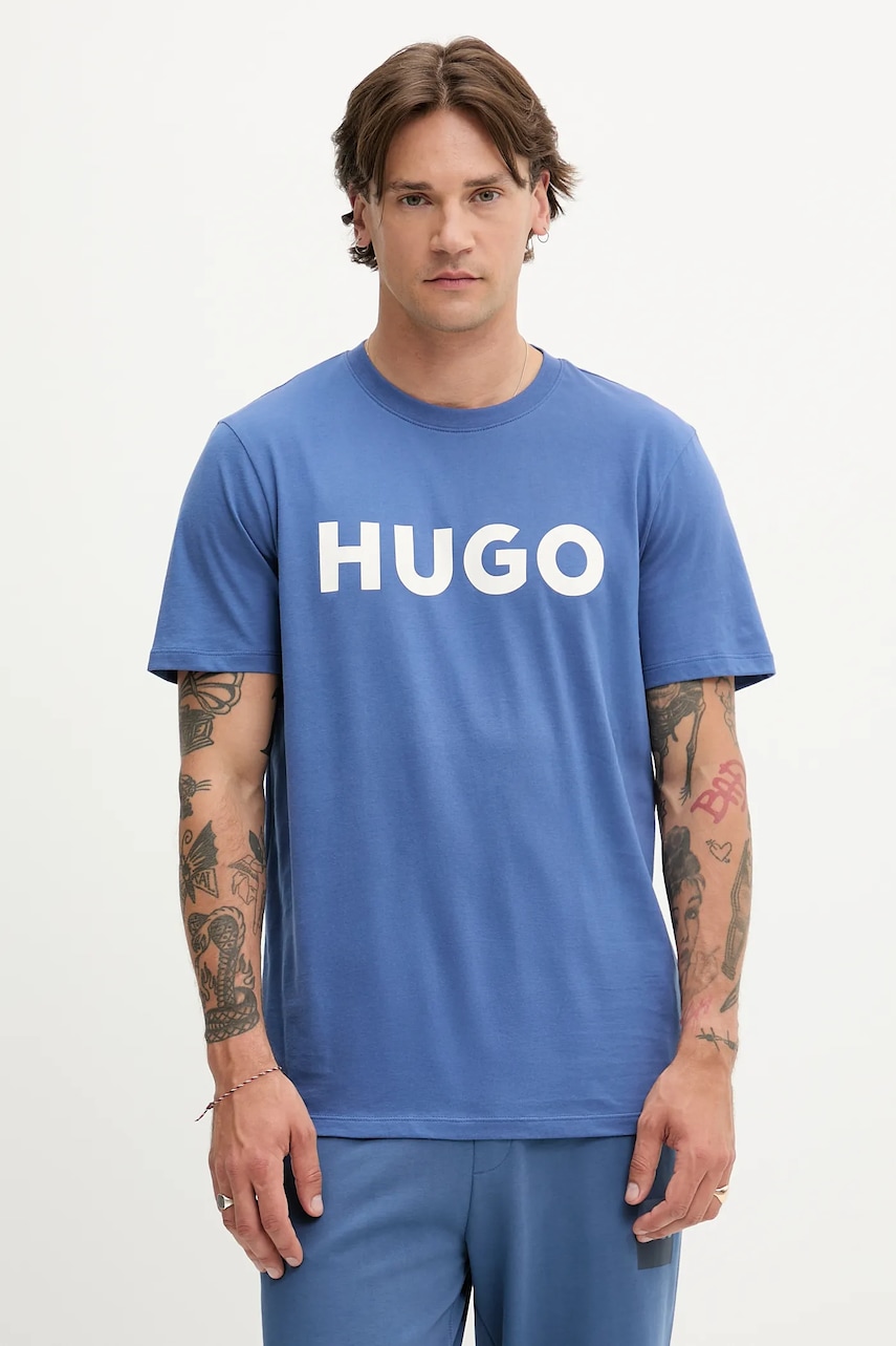 HUGO  tričko pánské bavlněné Dulivio
