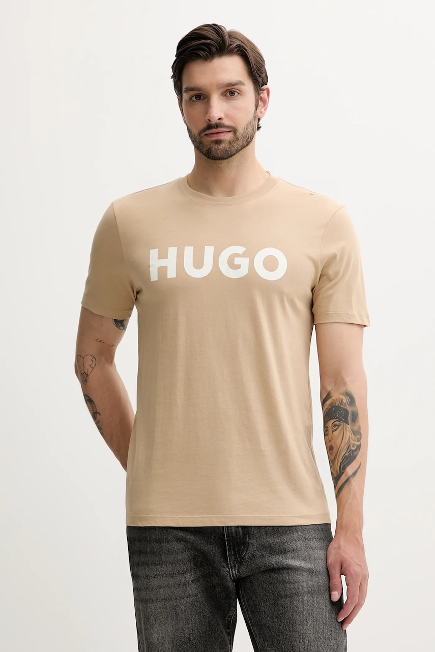 HUGO  tričko pánské bavlněné Dulivio