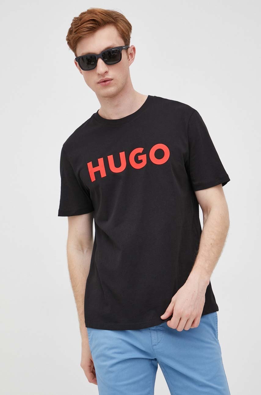HUGO  tričko pánské bavlněné Dulivio