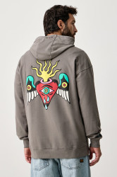 Hurley  oversize mikina pánská bavlněná Etam Psico