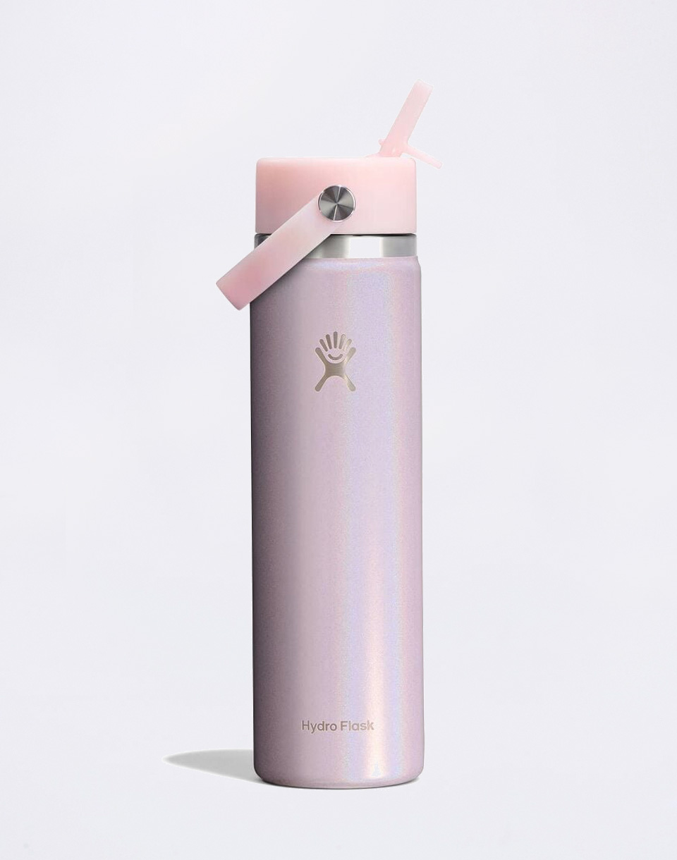 Hydro Flask Wide Flex Straw Cap 24 oz (710 ml) Glimmer Pink