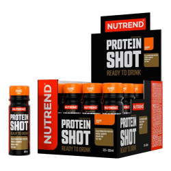 Hydrolyzovaný protein v shotu Nutrend Protein Shot 20x60ml pomeranč