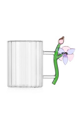 Ichendorf Milano  hrnek z borosilikátového skla Botanica 450 ml