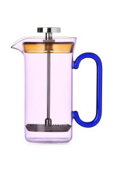 Ichendorf Milano  moka konvička pístová z barevného skla Clarinette 400 ml