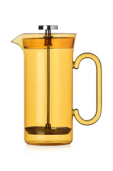Ichendorf Milano  moka konvička pístová z barevného skla Clarinette 900 ml