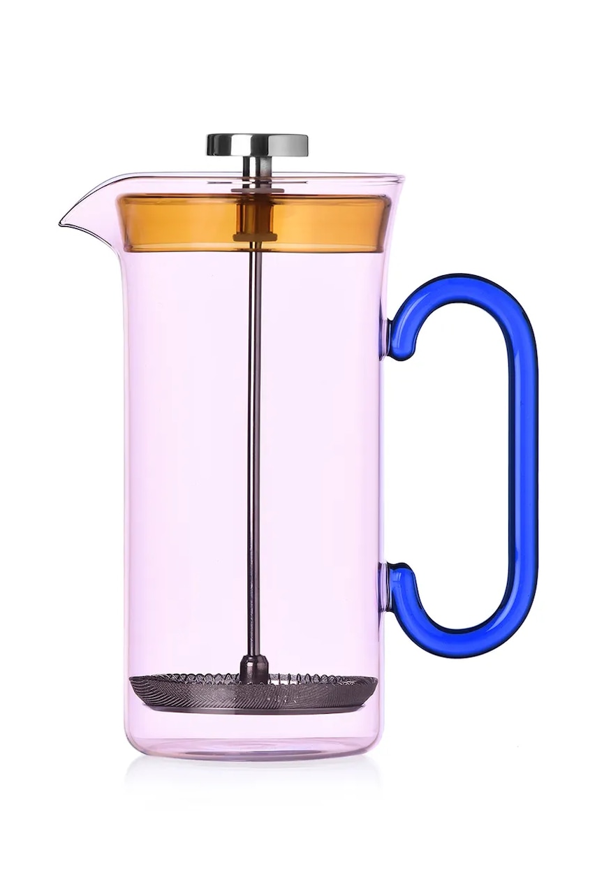Ichendorf Milano  moka konvička pístová z borosilikátového skla Clarinette 900 ml
