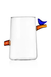 Ichendorf Milano  sklenice z borosilikátového skla Birds 500 ml