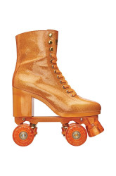 Impala  Kolečkové brusle  Sparkle Orange High Heel Rollerskates x Marawa