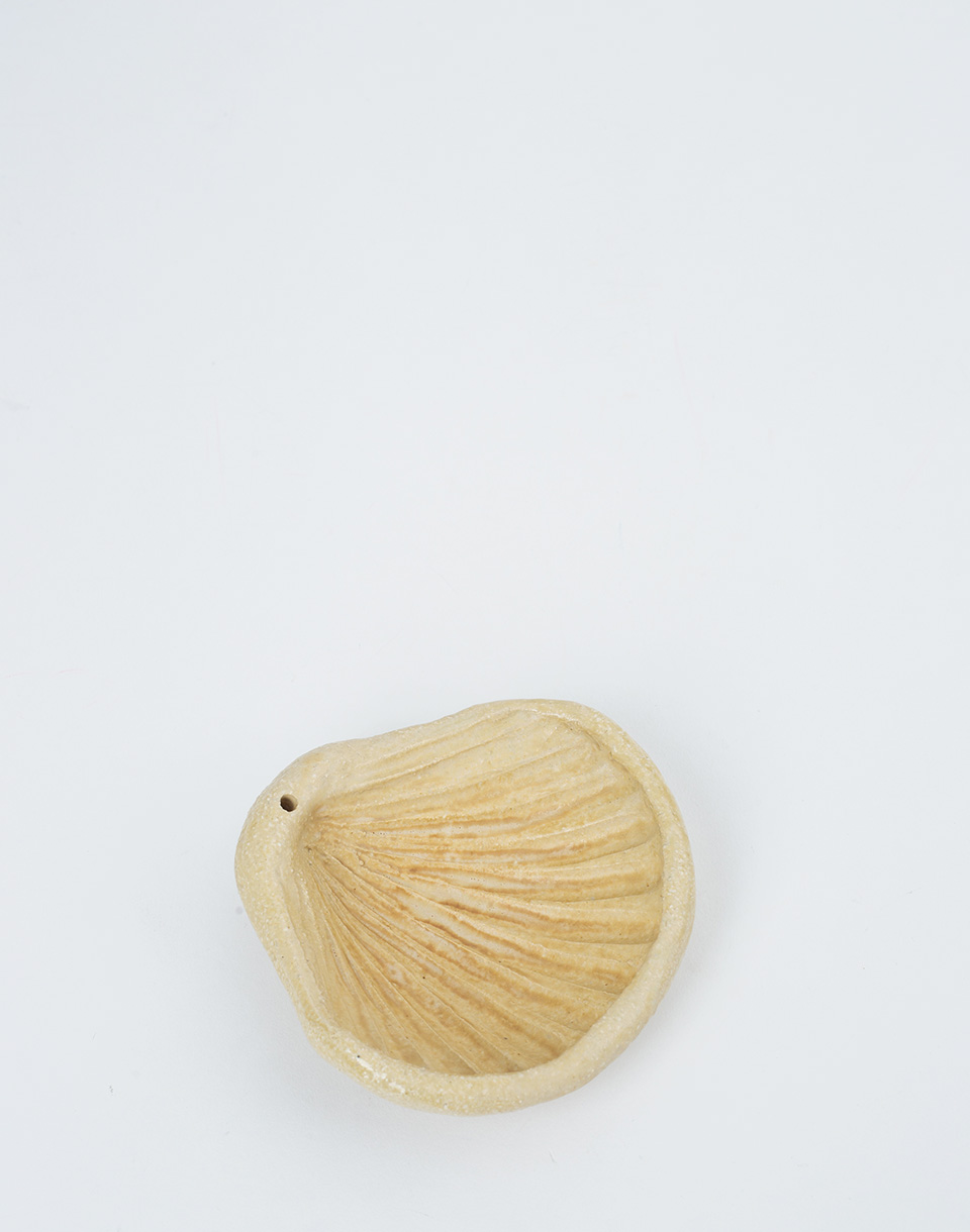 In August Company Ceramic Shell Incense Holder