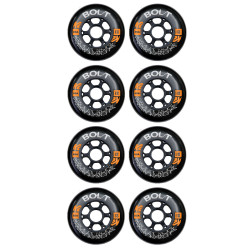 In-line kolečka K2 Bolt 90 mm s ložisky ILQ 9, spacer 6 mm 8 ks