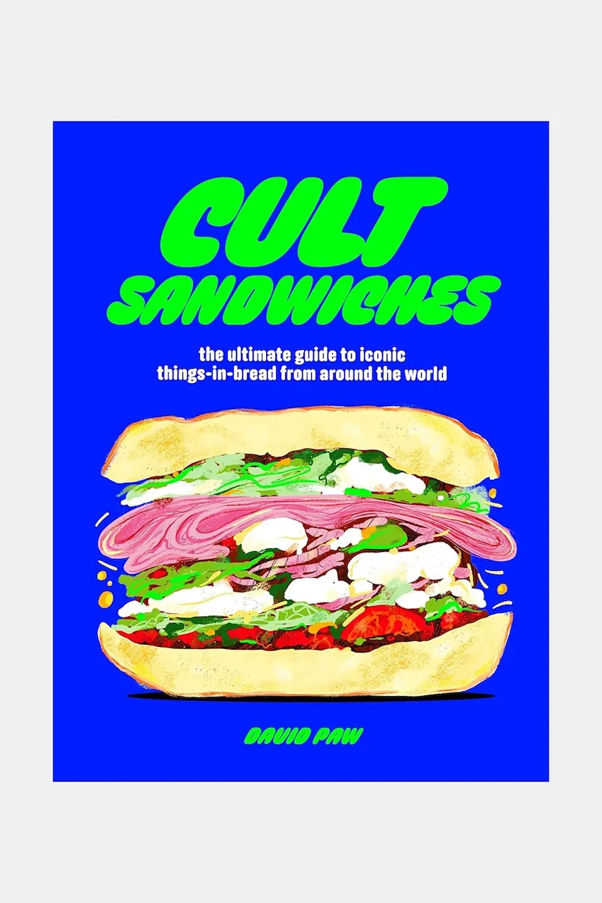 Inne Kniha home & lifestyle Cult Sandwiches by David Paw, English