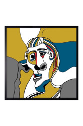 Inne Reprodukce na zarámovaném papíře 70x70 cm
