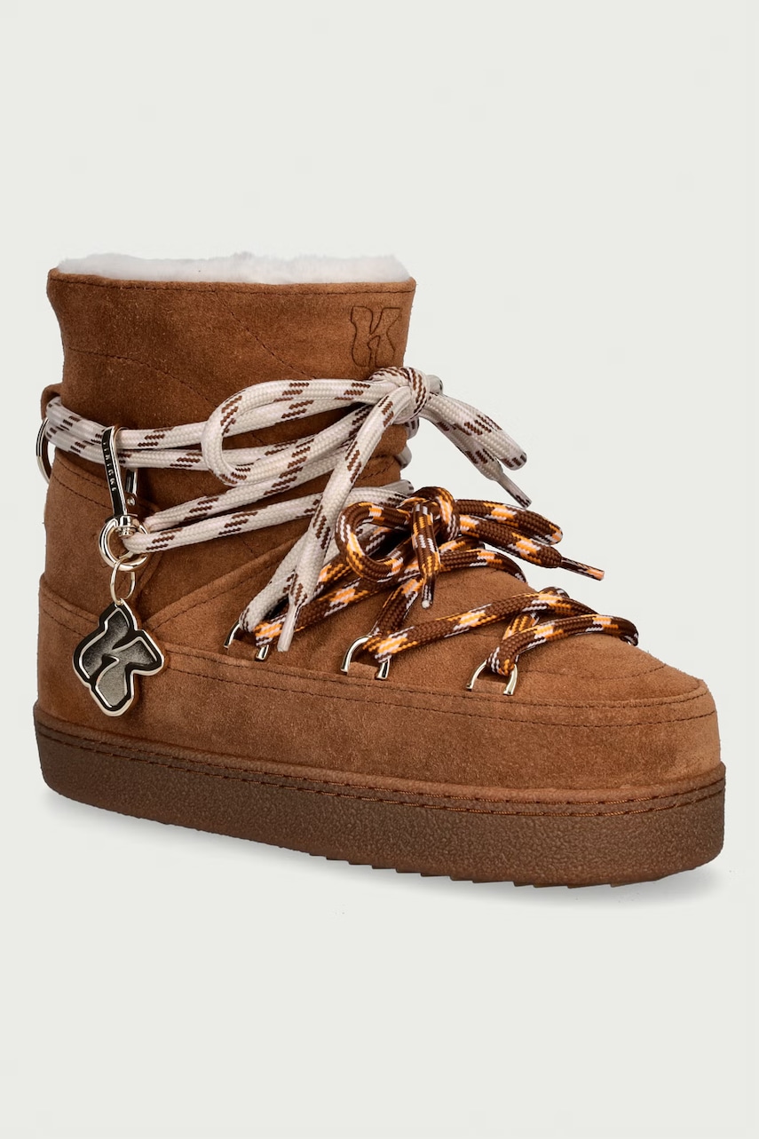 Inuikii  Quilted Suede sběhule dámské semišové