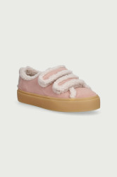 Inuikii  SHEARLING LOW VELCRO PASTELLE sneakers boty dětské semišové