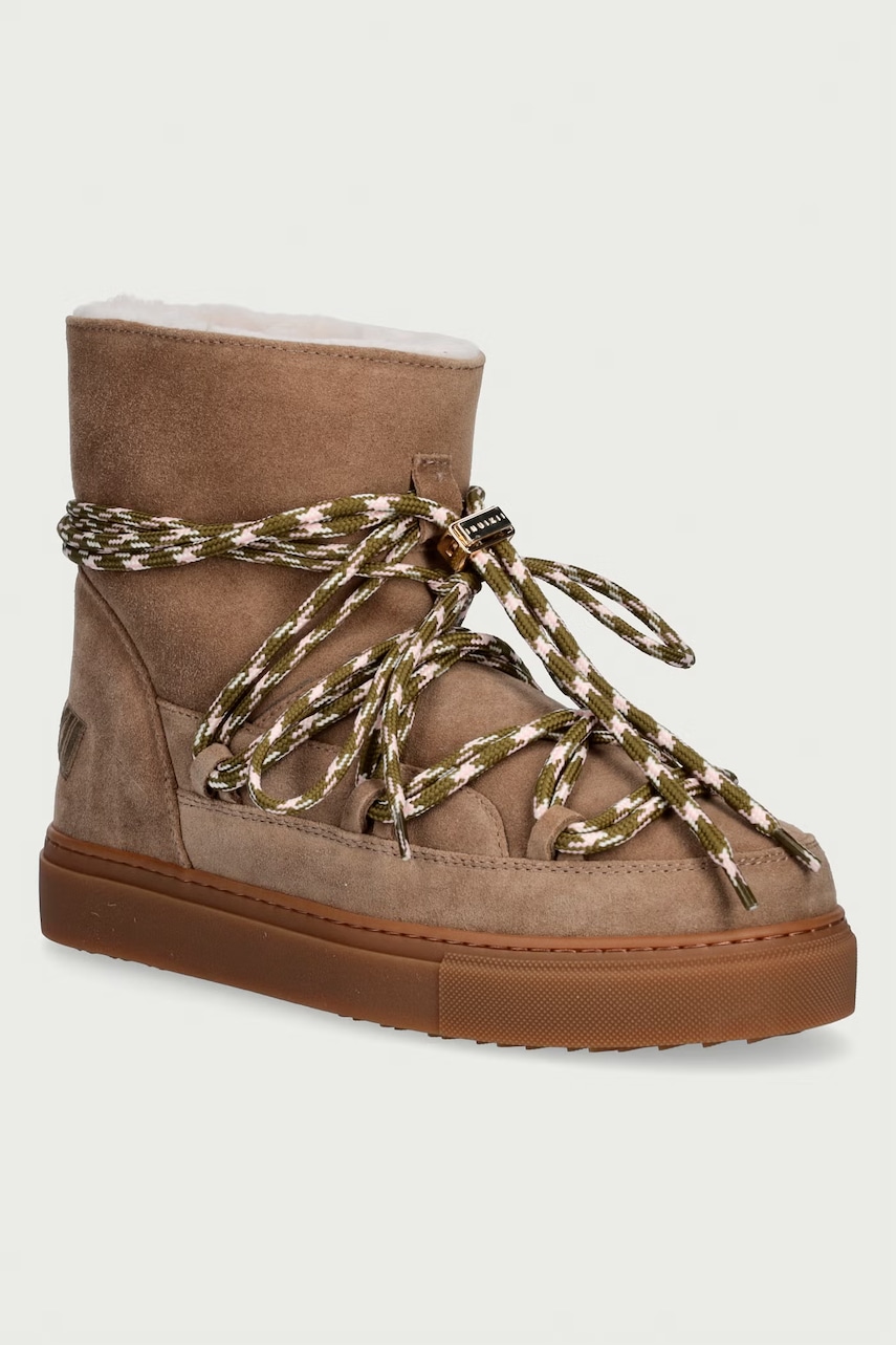 Inuikii  Suede Double Tie sběhule dámské semišové