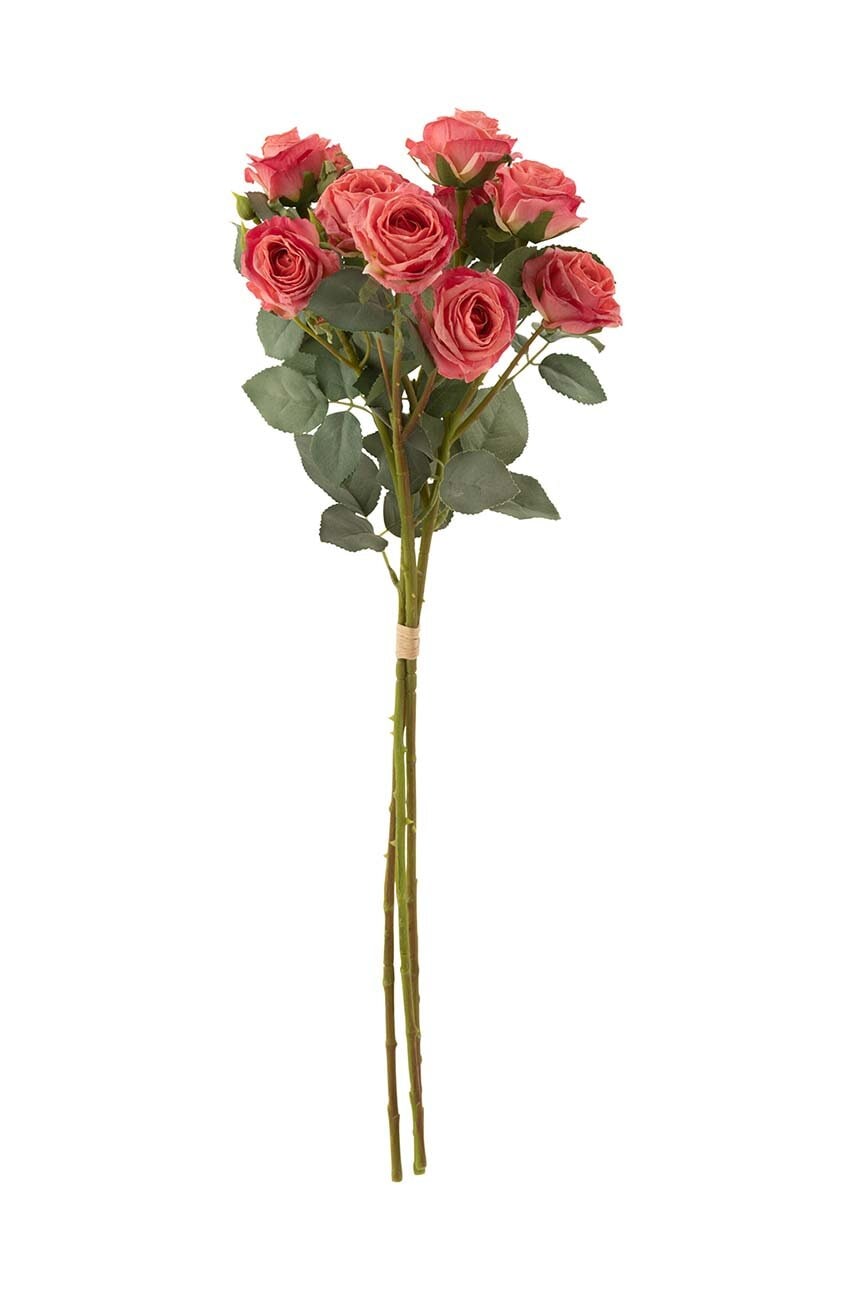 J-Line  Umělá kytice  Bouquet Rose 12-balení