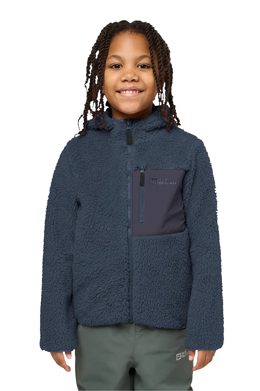 Jack Wolfskin  Dětská mikina  ICE CURL HOOD