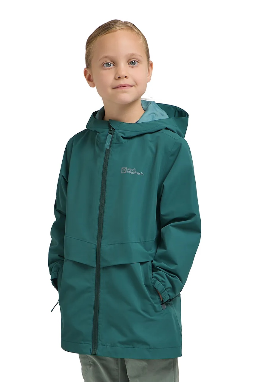 Jack Wolfskin  Dětská nepromokavá bunda  MALIMA