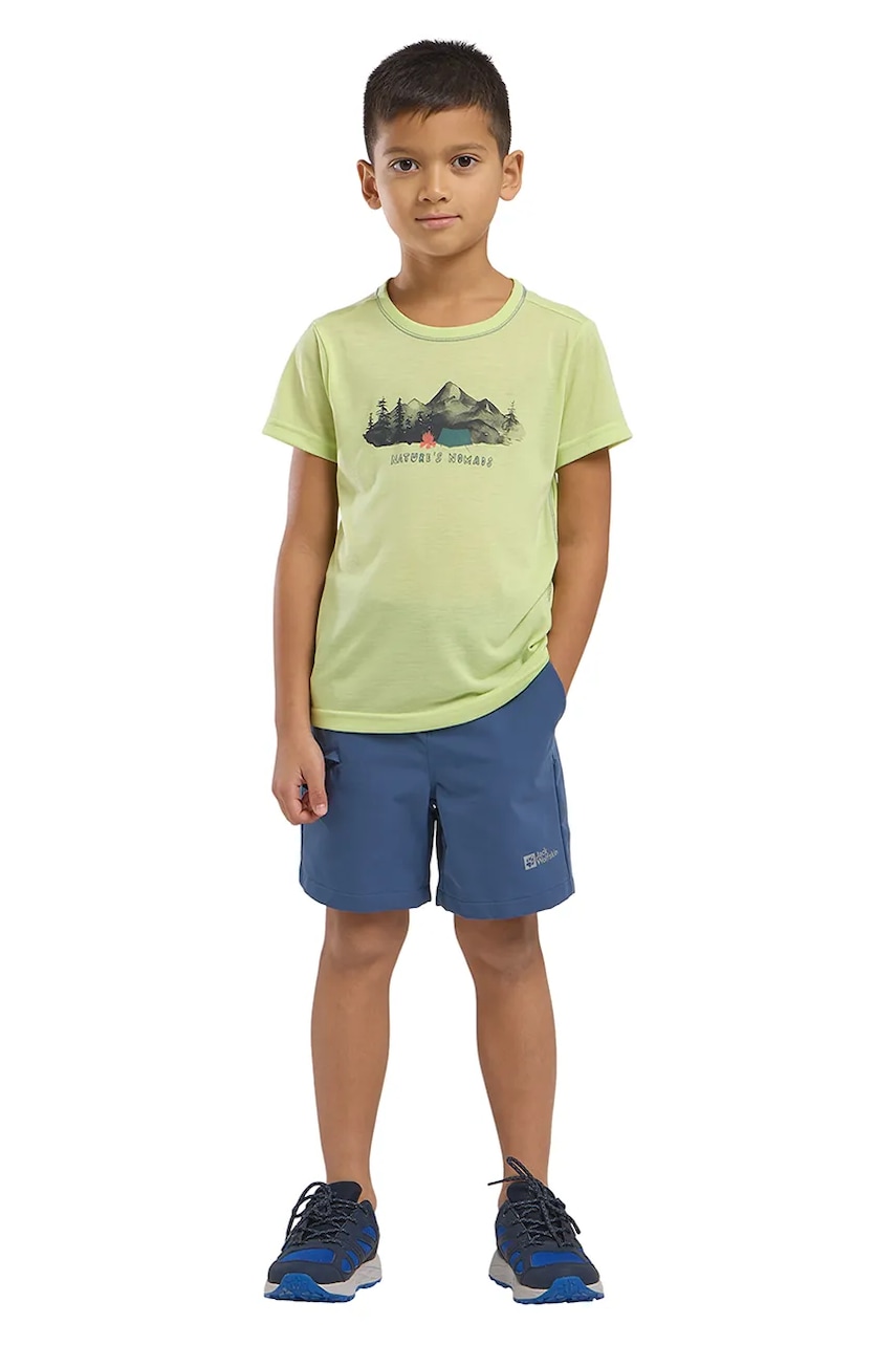 Jack Wolfskin  Dětské kraťasy  TURBULENCE SHORTS K