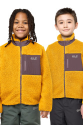 Jack Wolfskin  fleece mikina dětská ICE CURL