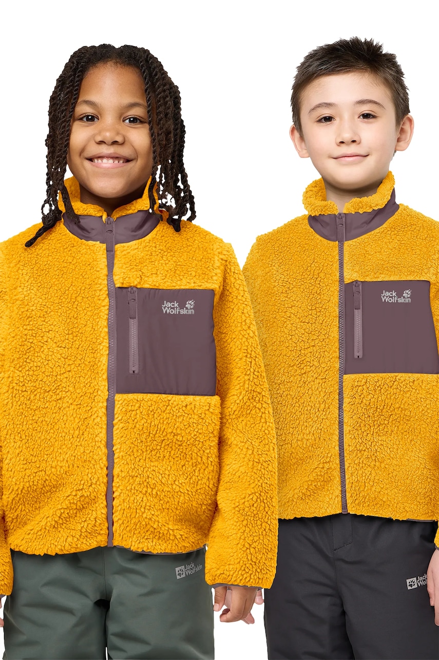 Jack Wolfskin  fleece mikina dětská ICE CURL
