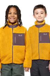 Jack Wolfskin  fleece mikina dětská ICE CURL