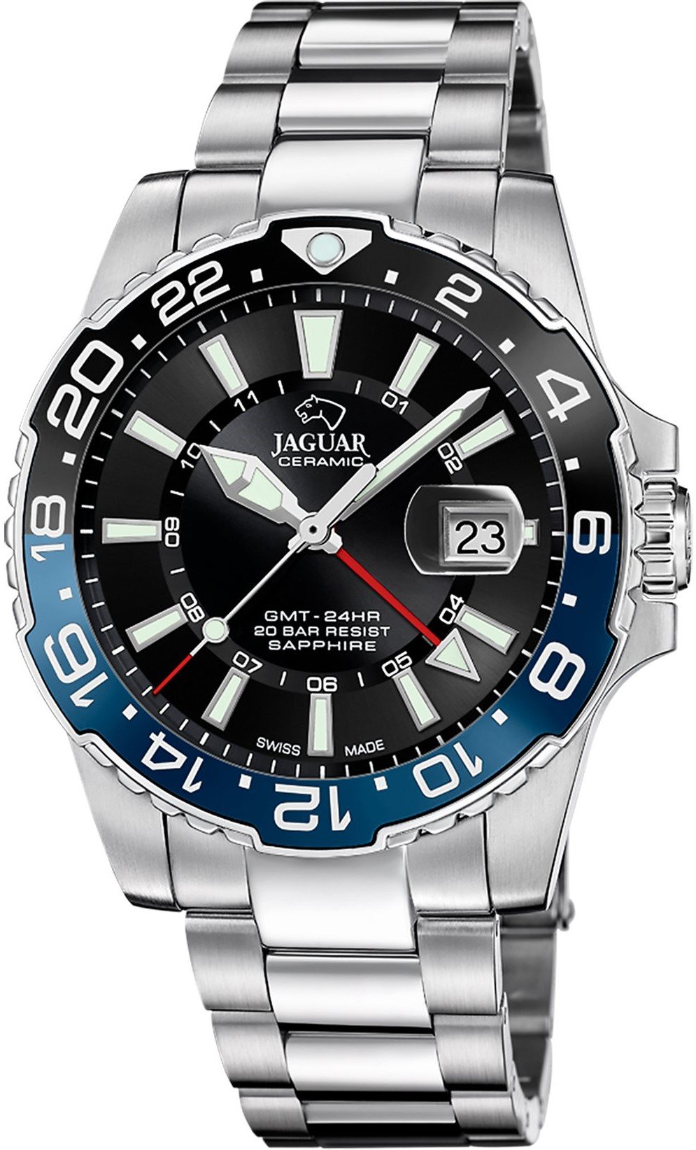 Jaguar Ceramic GMT J1011/4
