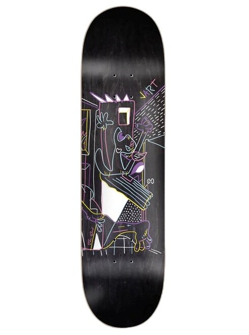 Jart skateboardová deska Gernika 8,5" | Černá | Velikost skate 8,5"