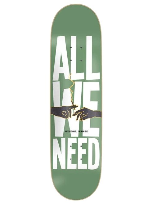 Jart skateboardová deska Stay High 8,5" | Bílá | Velikost skate 8,5"