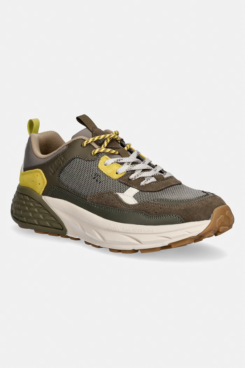 Jeep  GROOVE WASHED MESH sneakers boty pánské