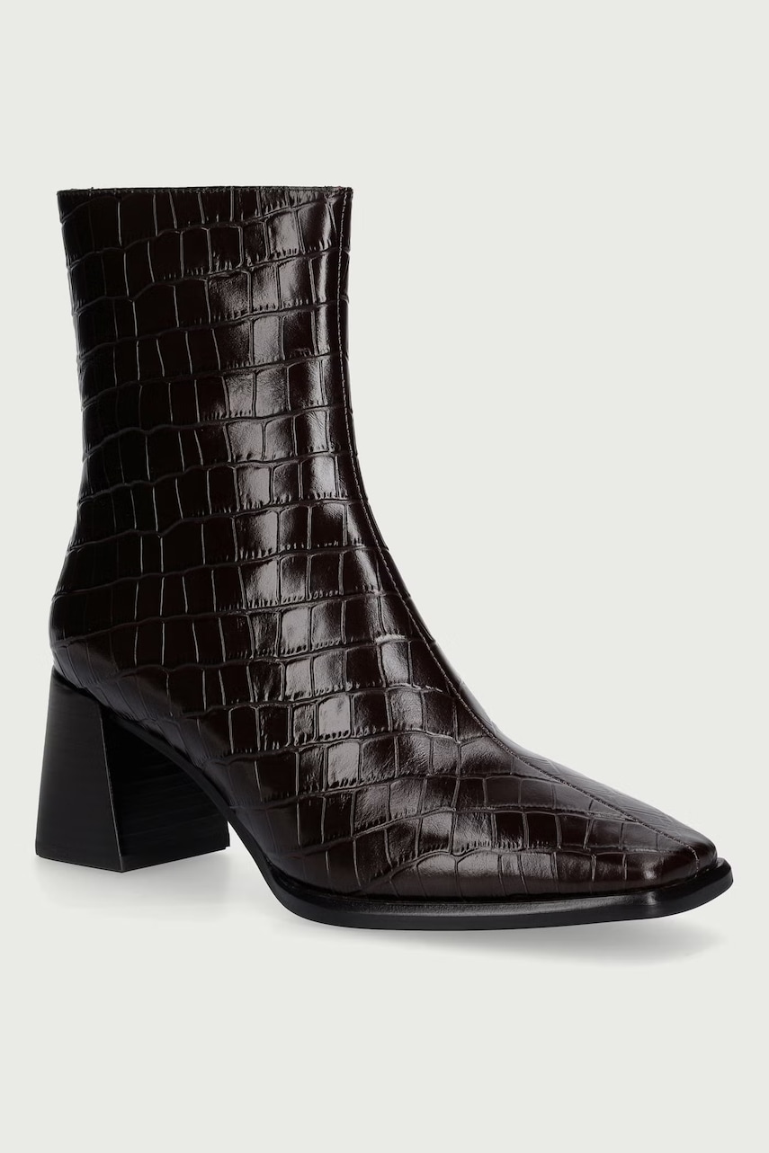 Jeffrey Campbell  kotníkové boty dámské kožené Sherpal-2l